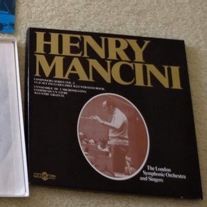 vintage 70s Henry Mancini 3x record box set
